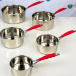 طقم مكون من 5 كسرولات إنوكس عالية الجودة